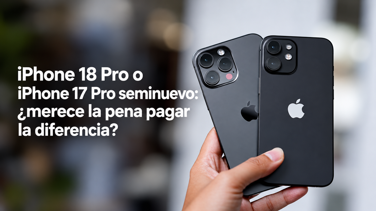 iPhone 18 Pro o iPhone 17 Pro seminuevo: ¿merece la pena pagar la diferencia?