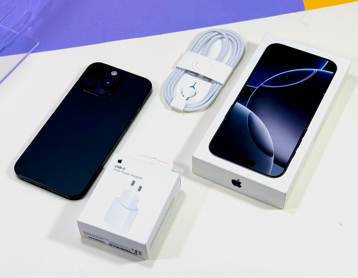 Apple iPhone 16 Pro Max – 256 GB · Titanio Negro