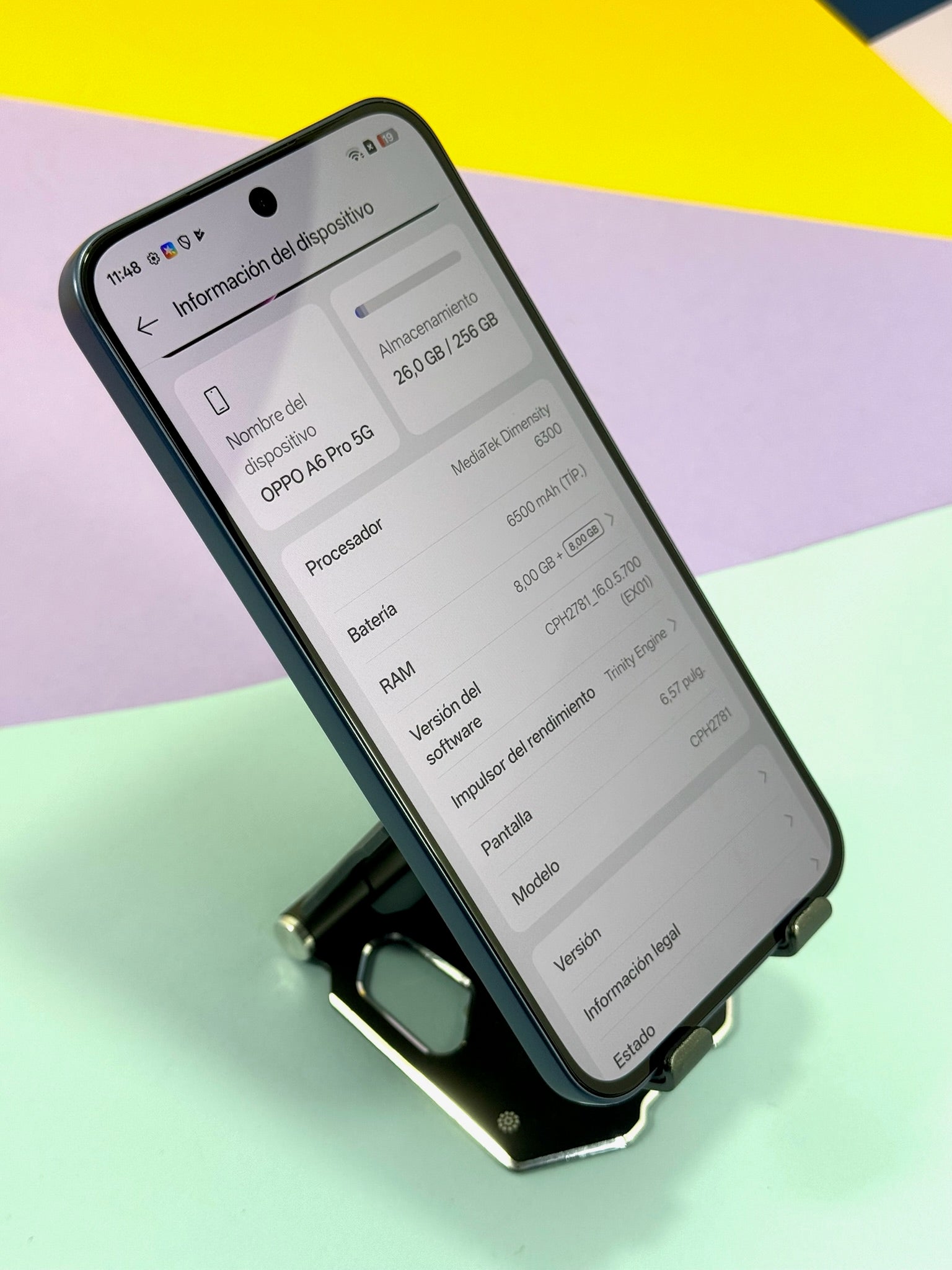 OPPO A6 Pro 5G 256GB 8GB RAM