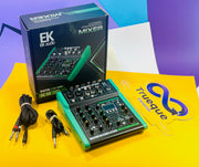 Mesa de Mezclas EK Audio MB06 – 6 Canales · USB · 48 V · Efectos DSP