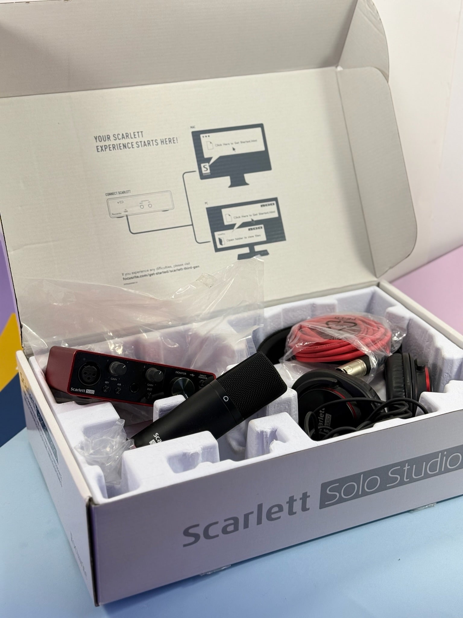Focusrite Scarlett Solo Studio 3.ª Generación