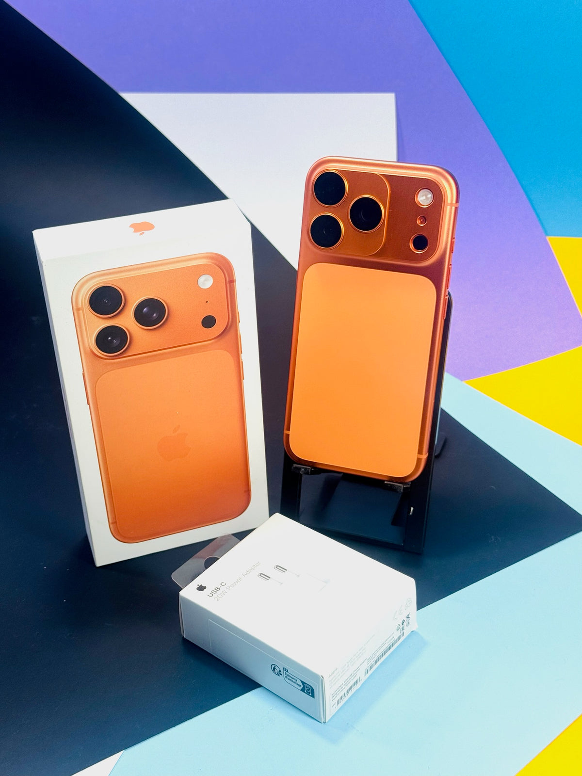 iPhone 17 Pro 256GB Naranja Cósmico – 96% batería | Perfecto estado
