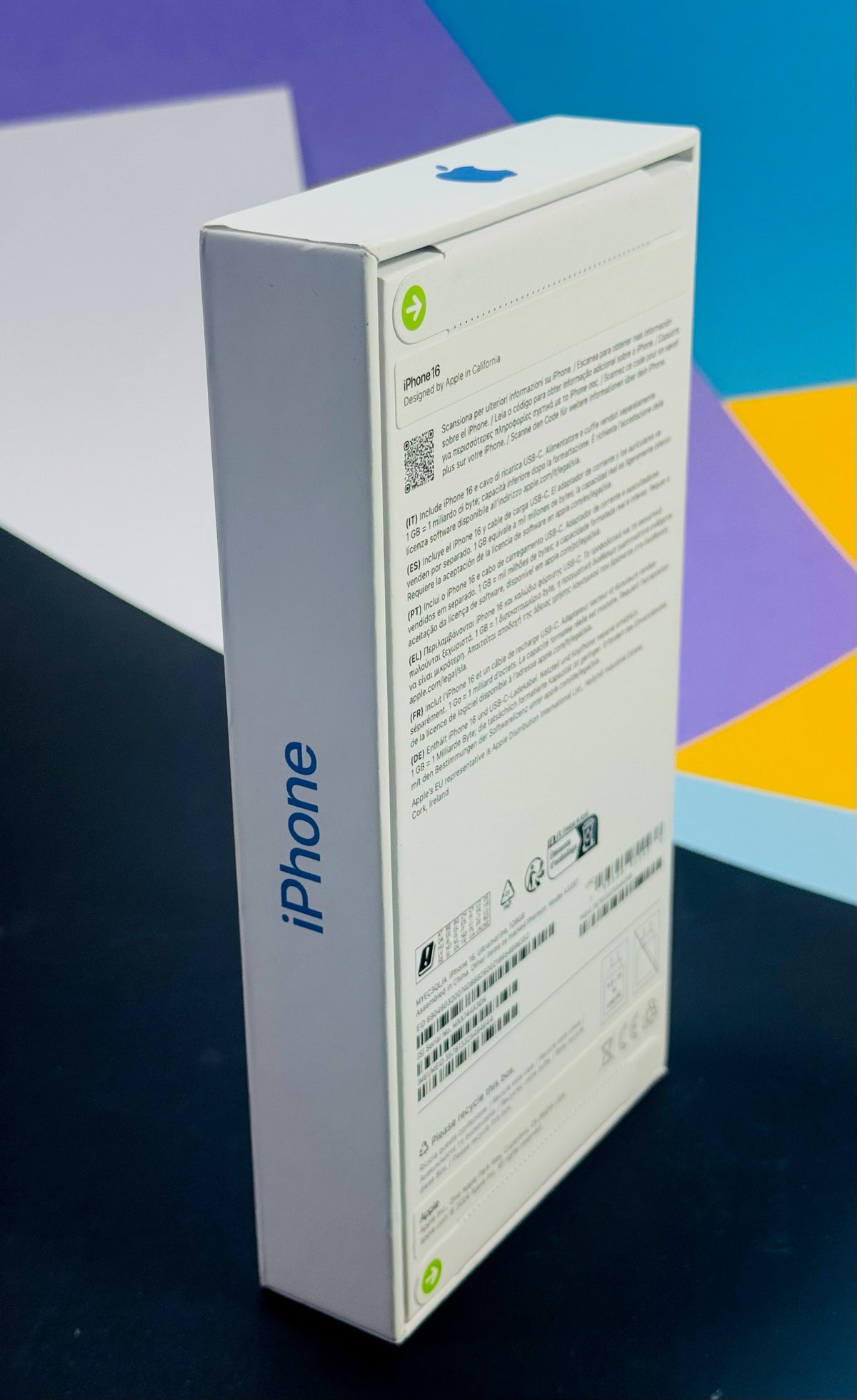 iPhone 16 128GB Azul Batería 100% Sin Uso