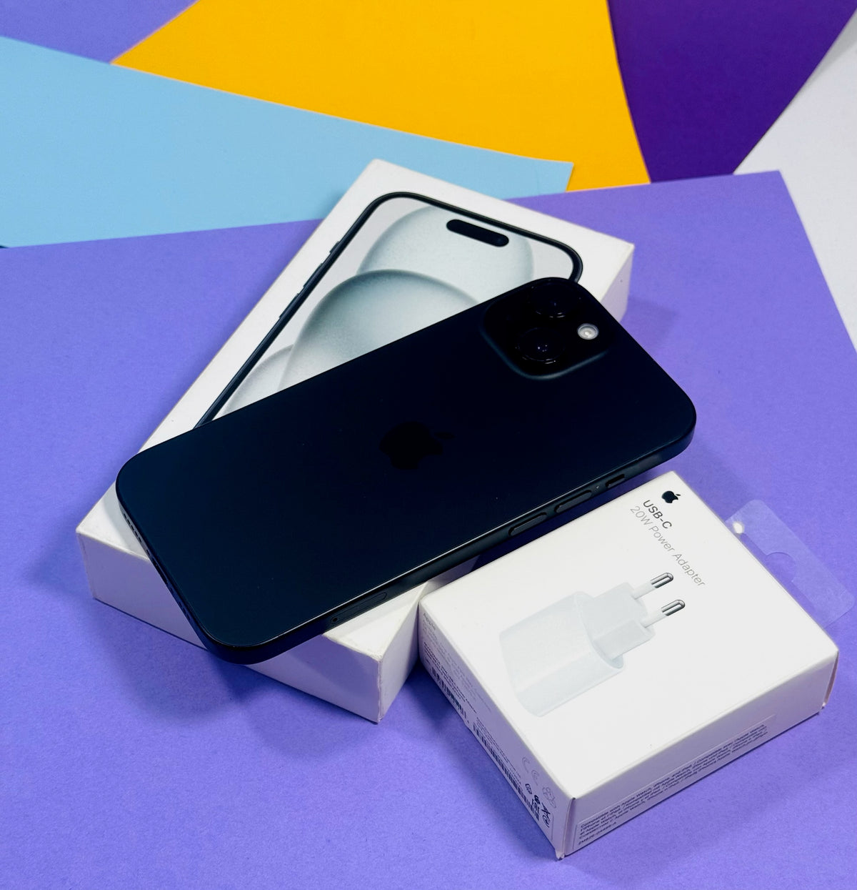 iPhone 15 128GB Negro – Batería 87% | Buen estado