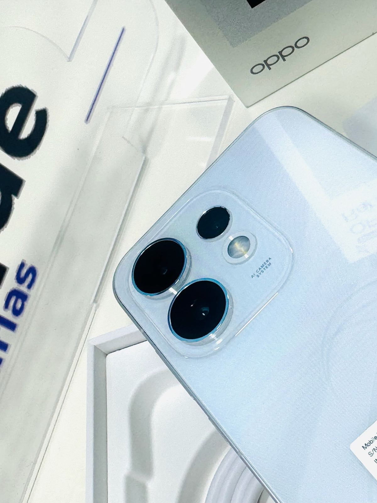 OPPO Reno16 5G – 512 GB · 8 GB RAM · Blanco