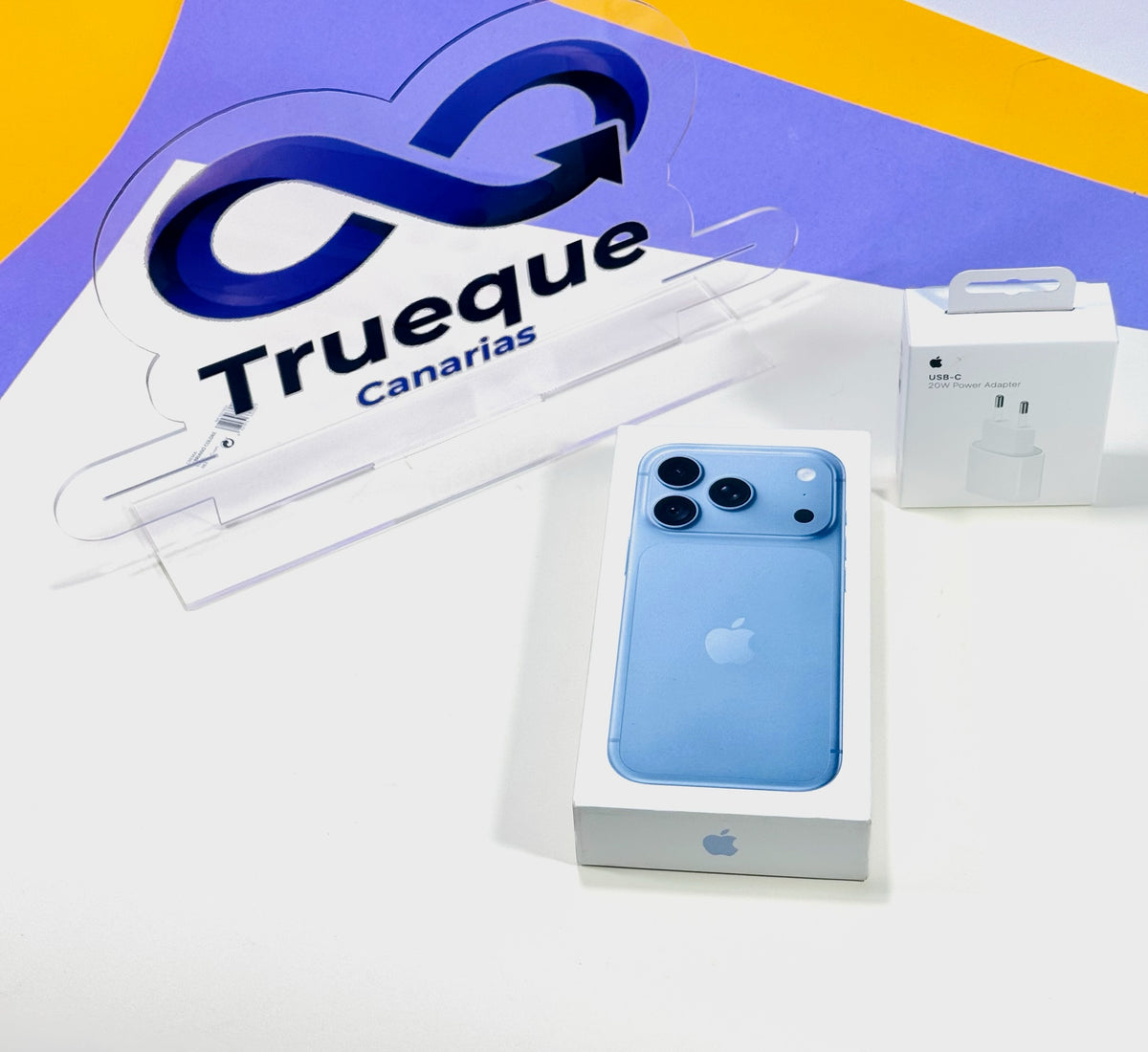 Apple iPhone 18 Pro – 256 GB · Azul Glaciar · Nuevo precintado